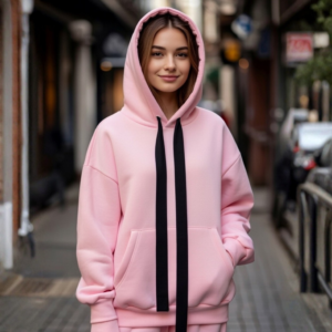 Hoodie with Long Strings