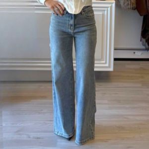 High Waist Wide Leg Jeans