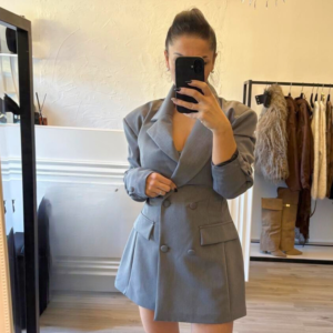 Blazer – Elegant Slim Fit Grey