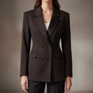 Blazer – Elegant Slim Fit Brown