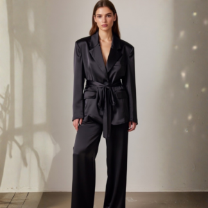 Elegant Blazer and Black Trouser Combo