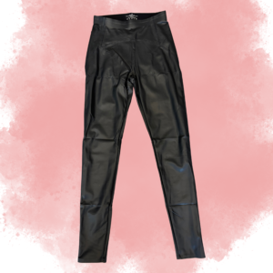 High-Waist Faux Leather Leggings